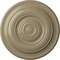 Ekena Millwork Niobe Ceiling Medallion (Fits Canopies up to 8 5/8"), Hand-Painted Gobi Desert, 18"OD x 1 1/2"P CM18NIGDF - alternate 1